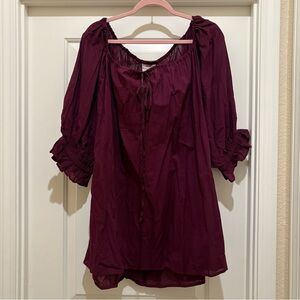 HolyClothing Brigid Tunic Limited Deadly Nightshade